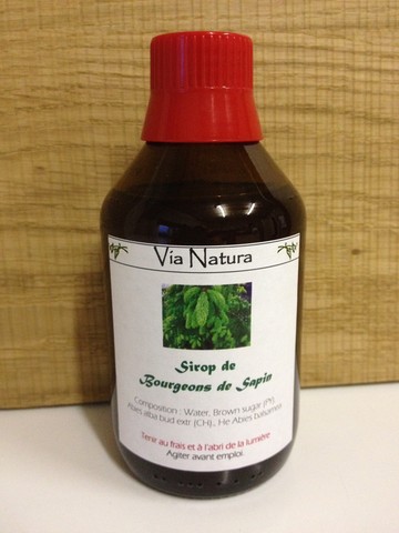 Sirop bourgeons de sapin